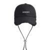 JACQUEMUS - LA CASQUETTE ARTICHAUT BLACK