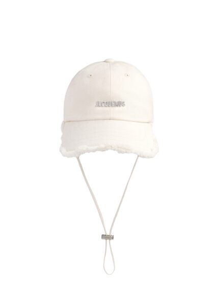 JACQUEMUS - LA CASQUETTE ARTICHAUT OFF WHITE