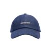 JACQUEMUS - LA CASQUETTE GADJO NAVY / NAVY STRIPES