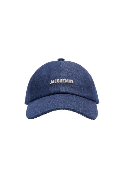 JACQUEMUS - LA CASQUETTE GADJO NAVY / NAVY STRIPES
