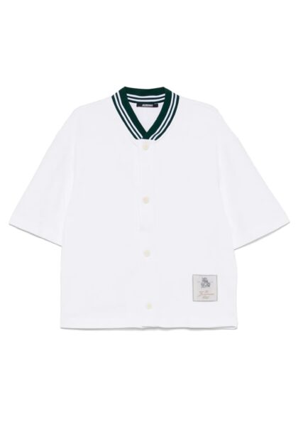 JACQUEMUS - LA CHEMISE BASEBALL SS WHITE