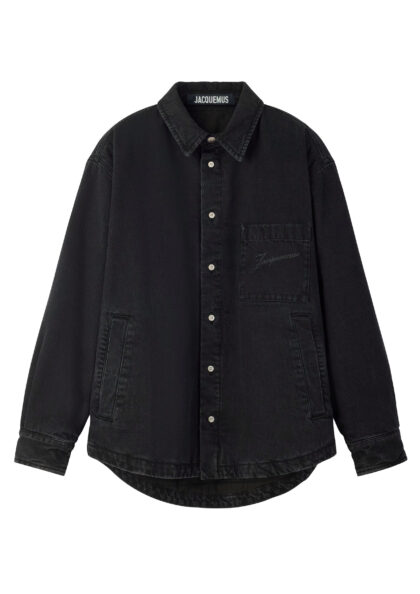 JACQUEMUS - LA CHEMISE BOULANGER BLACK