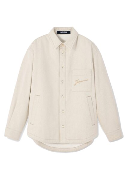 JACQUEMUS - LA CHEMISE BOULANGER LIGHT BEIGE