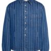 JACQUEMUS - LA CHEMISE BOULANGER PRINT BLUE STRIPE