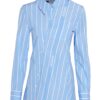 JACQUEMUS - LA CHEMISE PABLO JACQUARD BLUE/WHITE