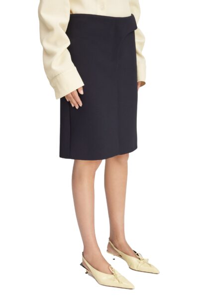 JACQUEMUS - LA JUPE OBRA BLACK