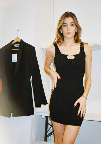 JACQUEMUS - LA MINI ROBE SIERRA BLACK