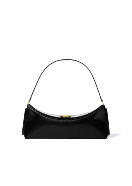 JACQUEMUS - LA POCHETTE OVALO BLACK