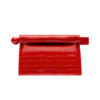 JACQUEMUS - LA POCHETTE ROND CARRE RED