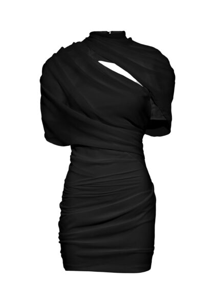 JACQUEMUS - LA ROBE CASTAGNA BLACK