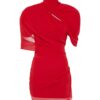 JACQUEMUS - LA ROBE CASTAGNA RED