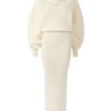 JACQUEMUS - LA ROBE MAILLE PALLONE OFF-WHITE