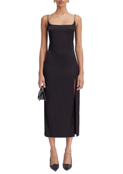 JACQUEMUS - LA ROBE NOTTE BLACK