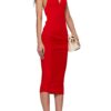 JACQUEMUS - LA ROBE PASADENA RED