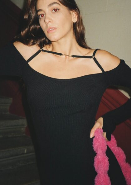 JACQUEMUS - LA ROBE SIERRA BLACK