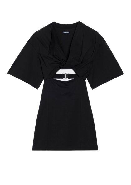 JACQUEMUS - LA ROBE T-SHIRT BAHIA BLACK
