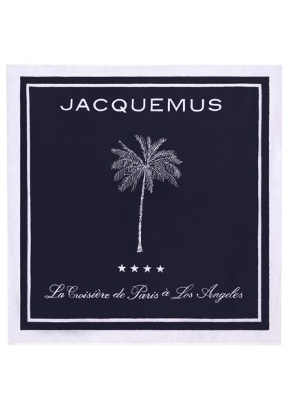 JACQUEMUS - LA SERVIETTE CROISIERE PALM TREE WHITE / BLUE