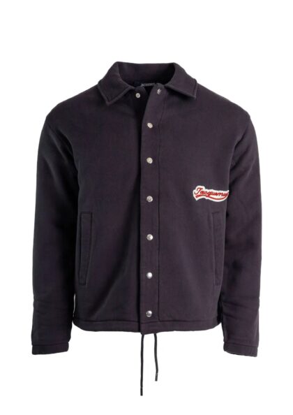 JACQUEMUS - LA SURCHEMISE GIO VARSITY PATCH NAVY