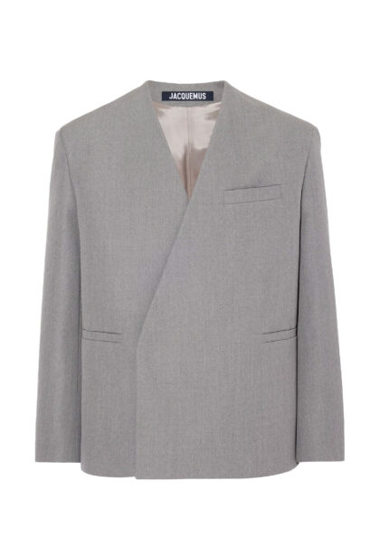 JACQUEMUS - LA VESTE CUADRADA GREY