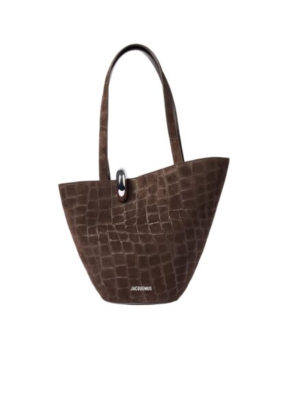 JACQUEMUS - LE BAMBOLA MOYEN - DARK BROWN
