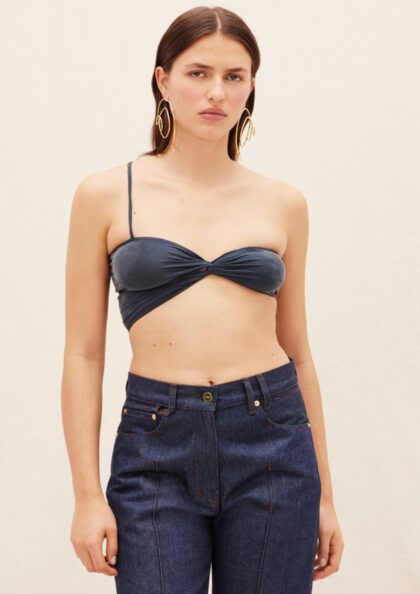 JACQUEMUS - LE BANDEAU ESPELHO NAVY