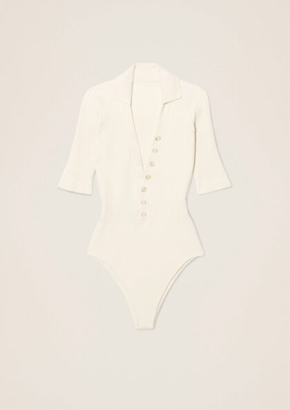 JACQUEMUS - LE BODY YAUCO OFF WHITE