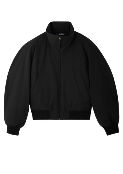 JACQUEMUS - LE BOMBER AERO BLACK