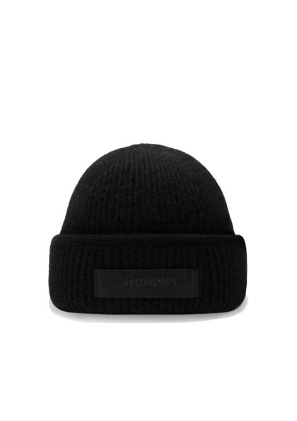 JACQUEMUS - LE BONNET GROS GRAIN - BLACK
