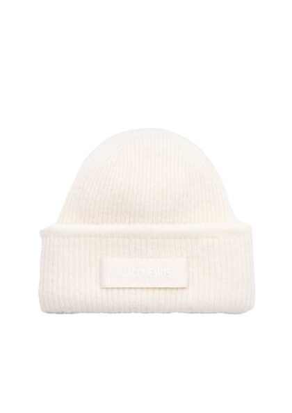 JACQUEMUS - LE BONNET GROS GRAIN OFF WHITE