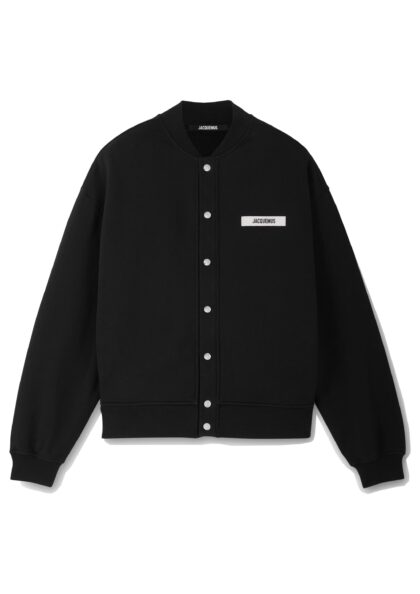 JACQUEMUS - LE CARDIGAN GROS GRAIN BLACK