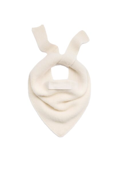 JACQUEMUS - LE CHALE GROS GRAIN OFF-WHITE