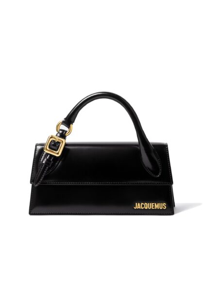 JACQUEMUS - LE CHIQUITO LONG BOUCLE BLACK