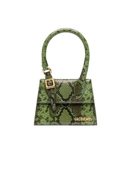 JACQUEMUS - LE CHIQUITO MOYEN BOUCLE GREEN