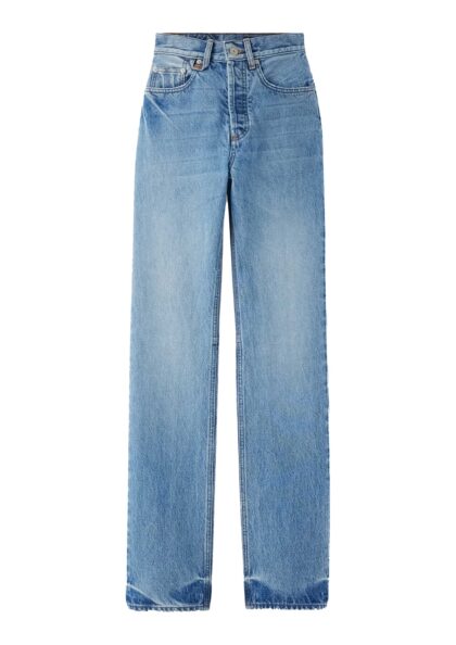 JACQUEMUS - LE DE-NIMES DROIT BLUE/TABAC