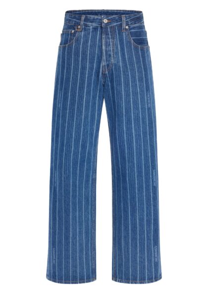 JACQUEMUS - LE DE NÎMES LARGE PRINT BLUE STRIPE
