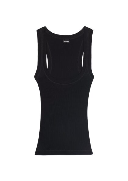 JACQUEMUS - LE DEBARDEUR GROS GRAIN BLACK