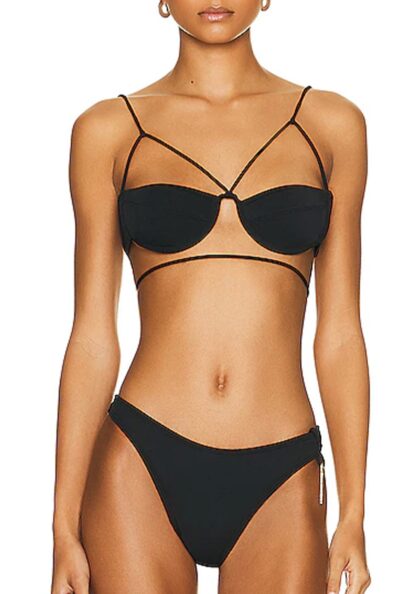 JACQUEMUS - LE HAUT DE MAILLOT SIGNATURE BLACK