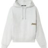 JACQUEMUS - LE HOODIE GIO VARSITY PATCH GREY