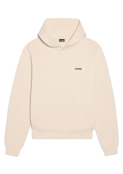 JACQUEMUS - LE HOODIE GROS GRAIN BEIGE