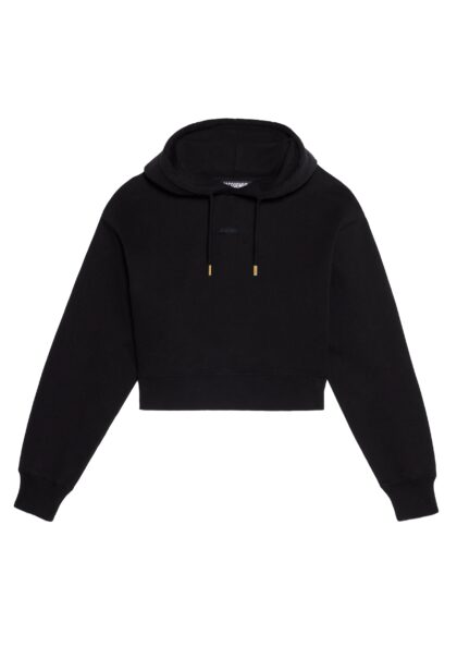JACQUEMUS - LE HOODIE GROS GRAIN BLACK