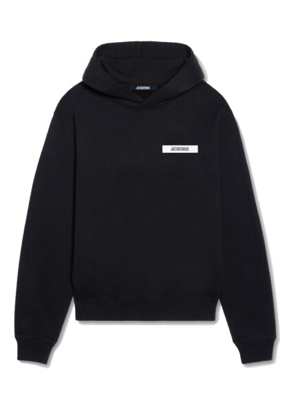 JACQUEMUS - LE HOODIE GROS GRAIN - BLACK