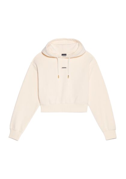 JACQUEMUS - LE HOODIE GROS GRAIN LIGHT BEIGE