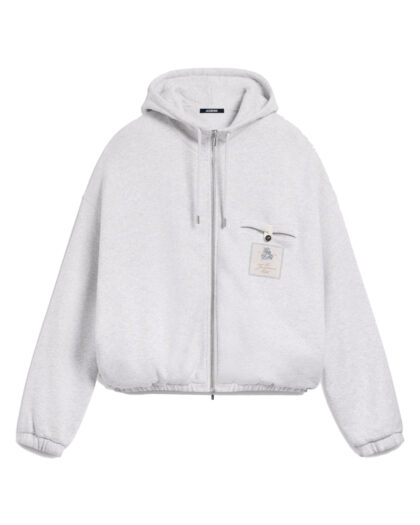 JACQUEMUS - LE HOODIE TORNEO - ATHLETIC CLUB GREY