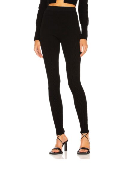 JACQUEMUS - LE LEGGING ARANCIA BLACK