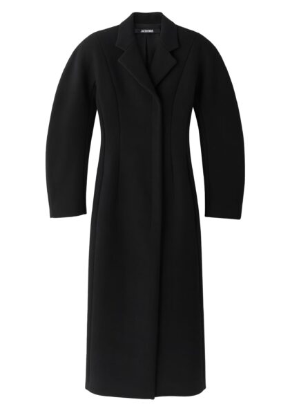 JACQUEMUS - LE MANTEAU CURVO BLACK