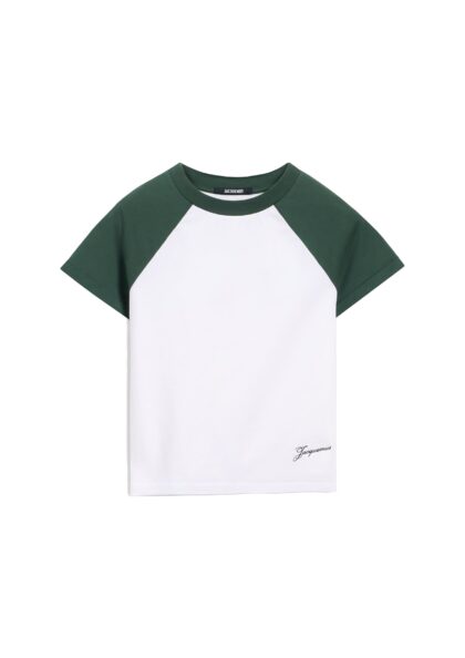 JACQUEMUS - LE MINI TSHIRT BASEBALL MULTI-GREEN