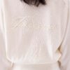 JACQUEMUS - LE SWEATER BRODE OFF-WHITE