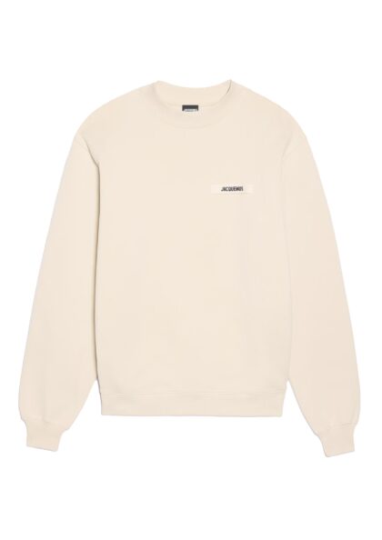 JACQUEMUS - LE SWEATSHIRT GROS GRAIN BEIGE