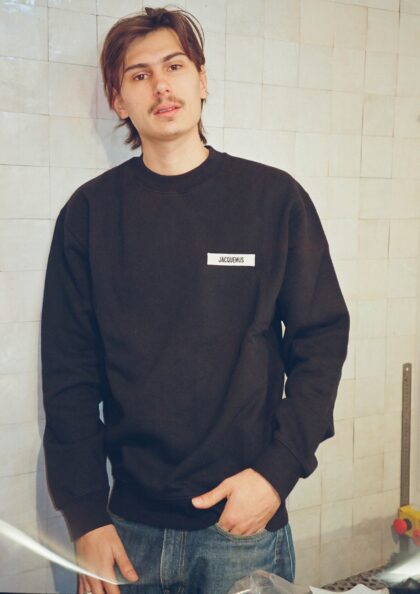 JACQUEMUS - LE SWEATSHIRT GROS GRAIN BLACK