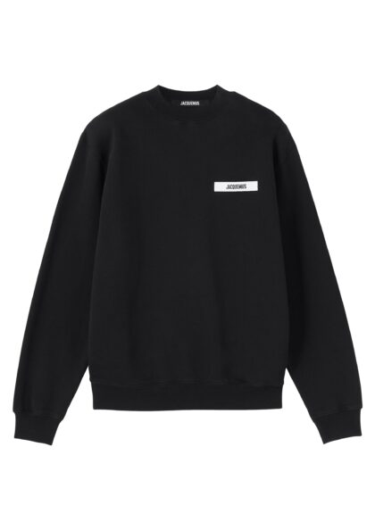 JACQUEMUS - LE SWEATSHIRT GROS GRAIN - BLACK